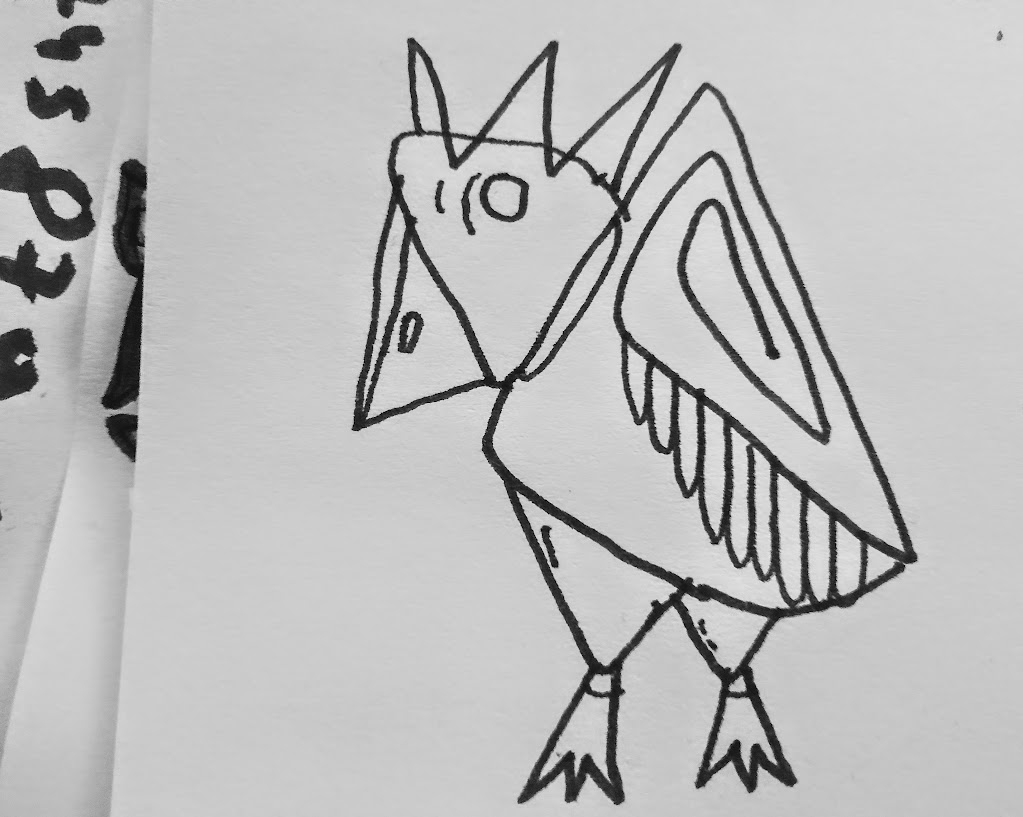 jak rysować ptaki