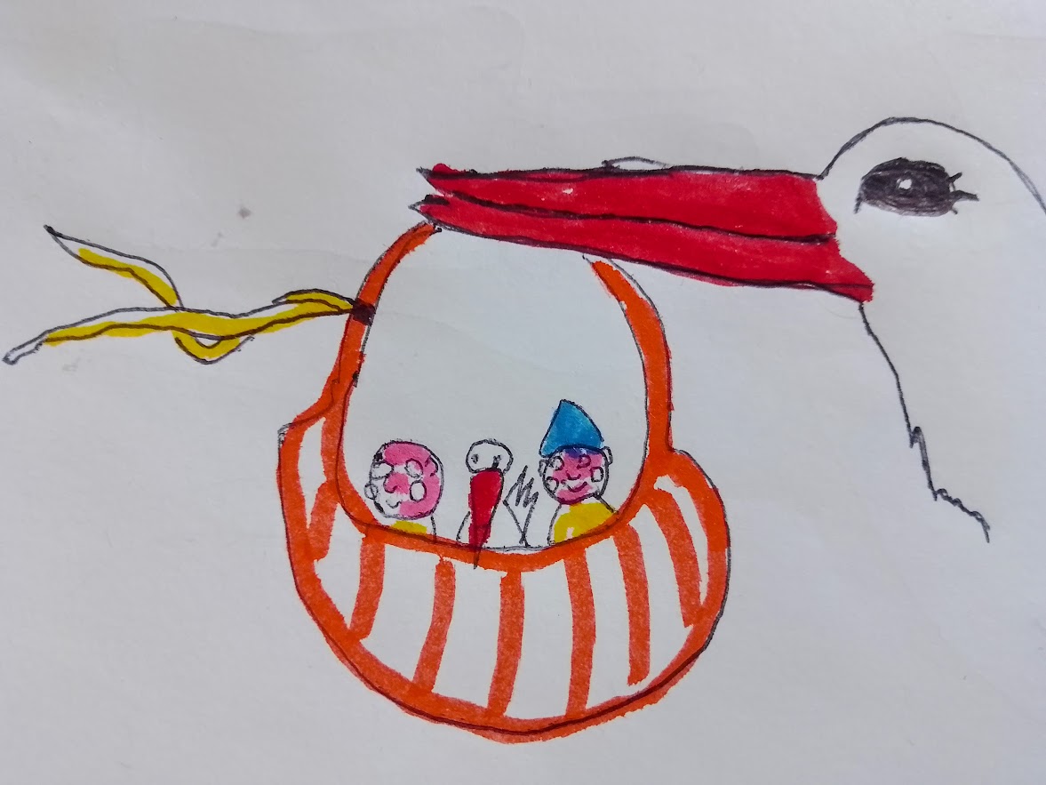 Bocian przynoszący dzieci