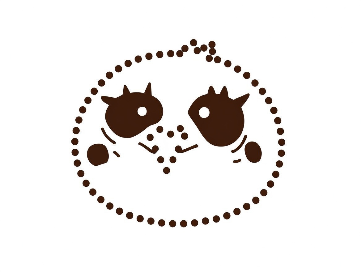 głowa ptaszka grafika